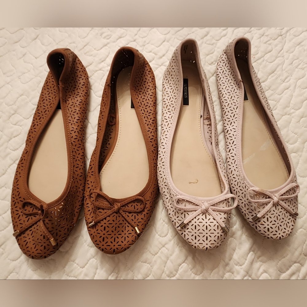 Lot of flat shoes